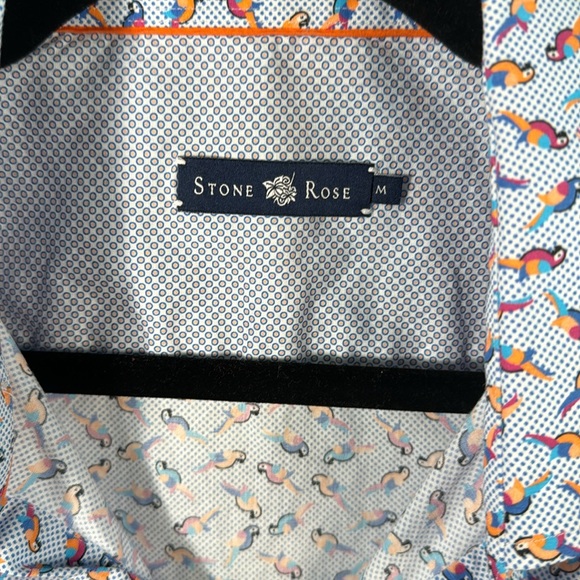 Stone Rose short sleeve button-down - Picture 2 of 3